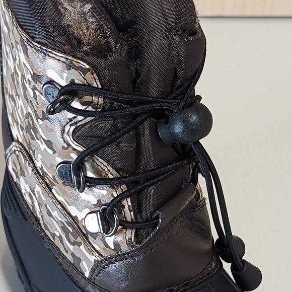 The Little Captain Toddler Thermolite Journey Winter/Snow Boots - Brown Camo - Picture 3 of 7